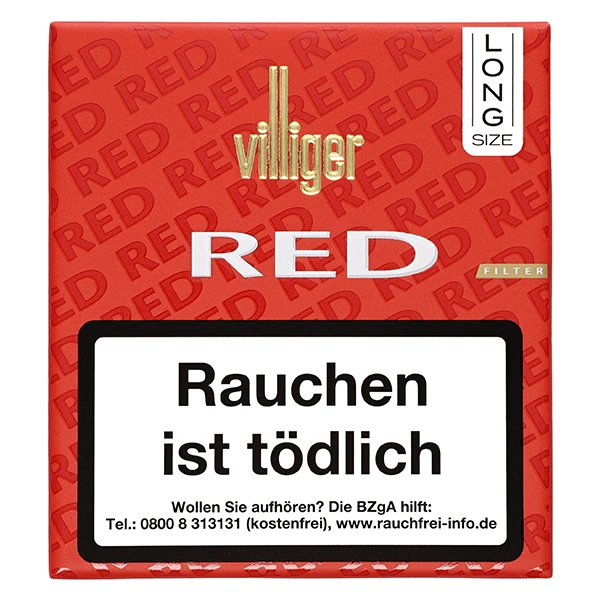Villiger Zigarillos Long Red M mit Filter