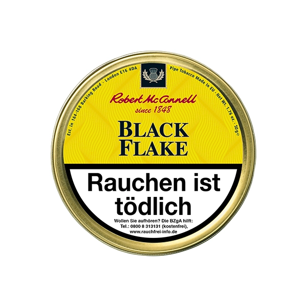 Robert McConnell Pfeifentabak Heritage Dose Black Flake