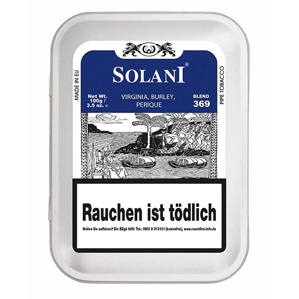 Solani Pfeifentabak Blau Blend 369 Box