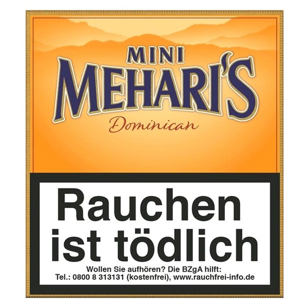 Mehari's Zigarillos Dominican Mini Orange M