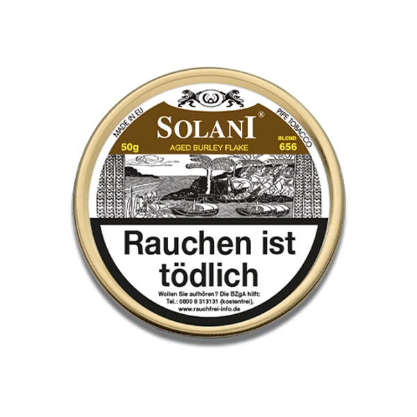 Solani Pfeifentabak Aged Burley Flake Blend 656 Dose