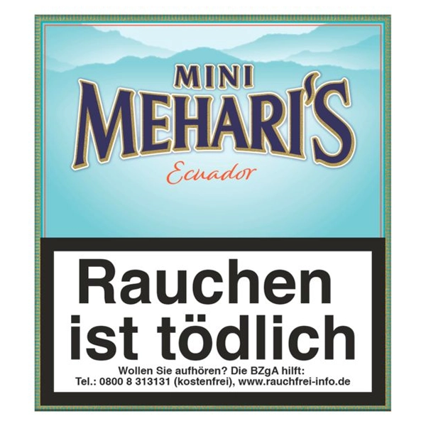 Mehari's Zigarillos Ecuador Mini Blau M
