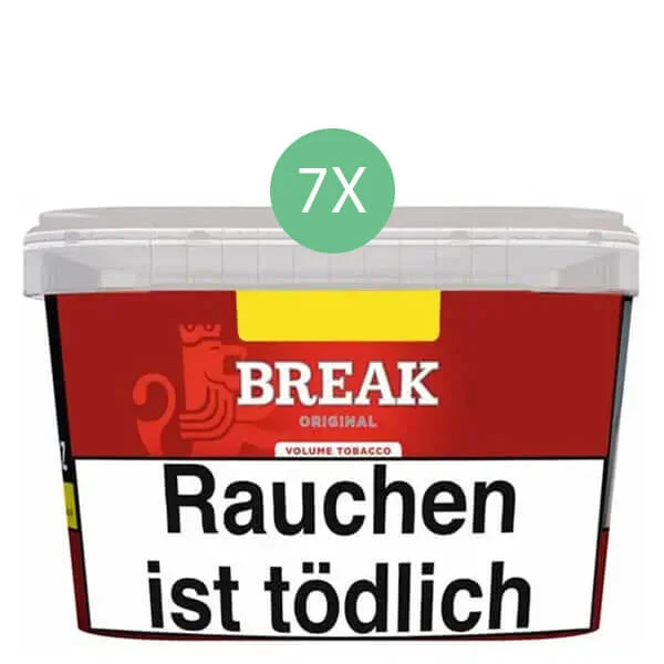 Break Tabak Red 7 x Mega Box mit wählbarem Zubehör
