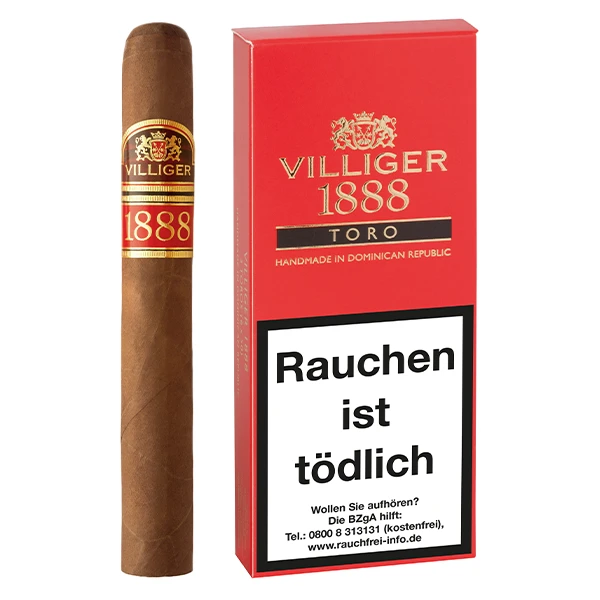 villiger 1888 zigarren dominican republik toro