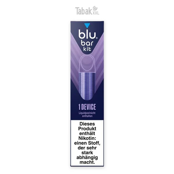 Blu Bar Kit E-Zigarette Mehrweg Blau